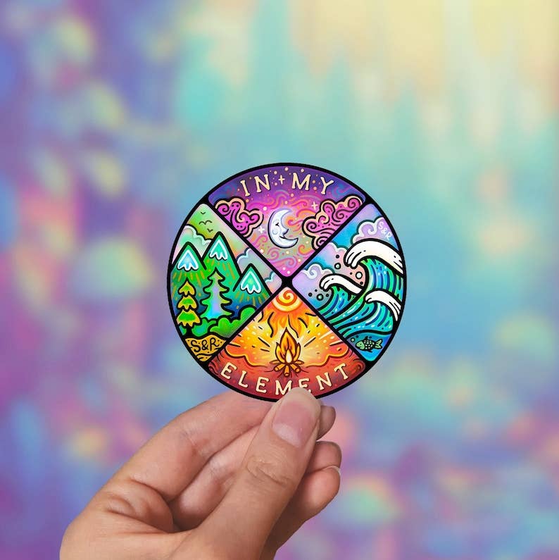 SeeknRevel - Vendita all'ingrosso Adesivo - In My Element - Adesivo