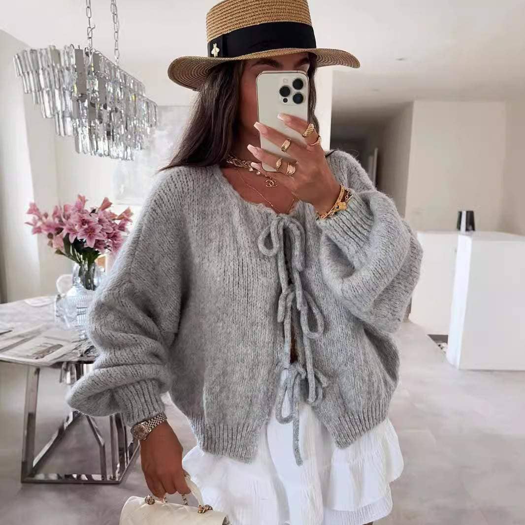 Flarix - Wholesale Knit Sweater - Women's - fluffy cardigan for women, boho layering sweater9