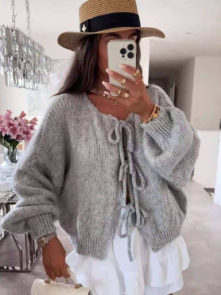 Flarix - Wholesale Knit Sweater - Women's - fluffy cardigan for women, boho layering sweater9