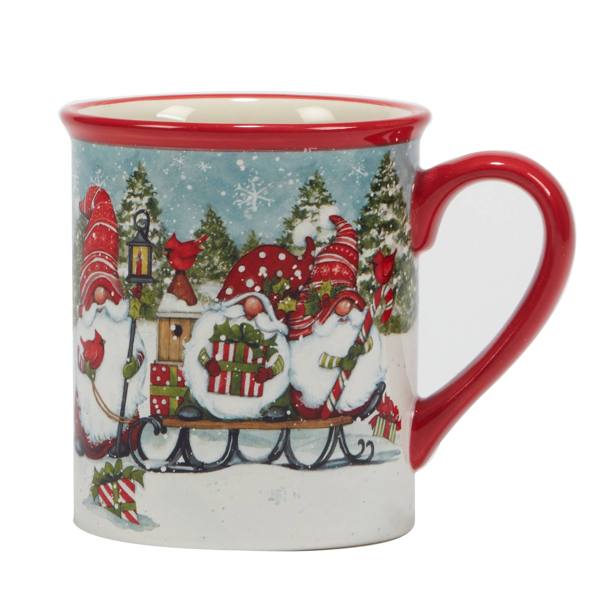 Certified International – wholesale Coffee mug – Christmas Gnomes Mug 16 oz asst4