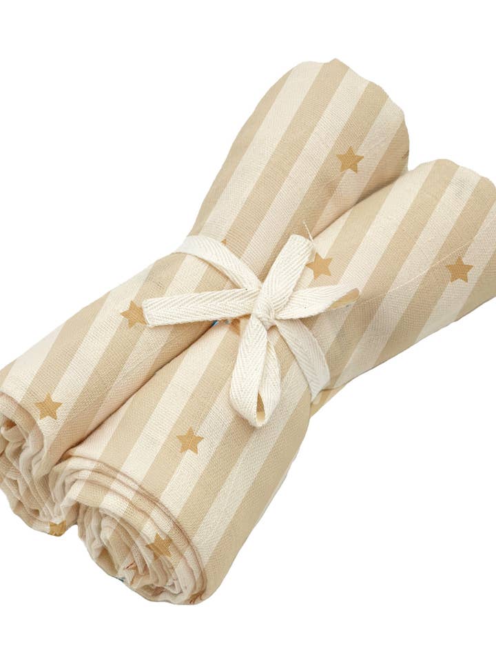 Lot de 2 langes - GASPARD for wholesale by Milinane