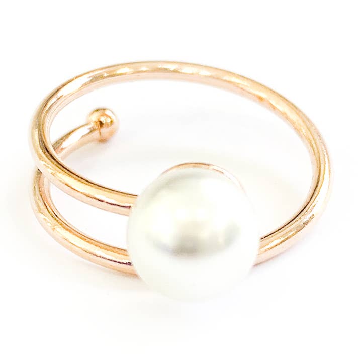 Anello - Perla per la vendita all'ingrosso da parte di Fox by Ren GmbH