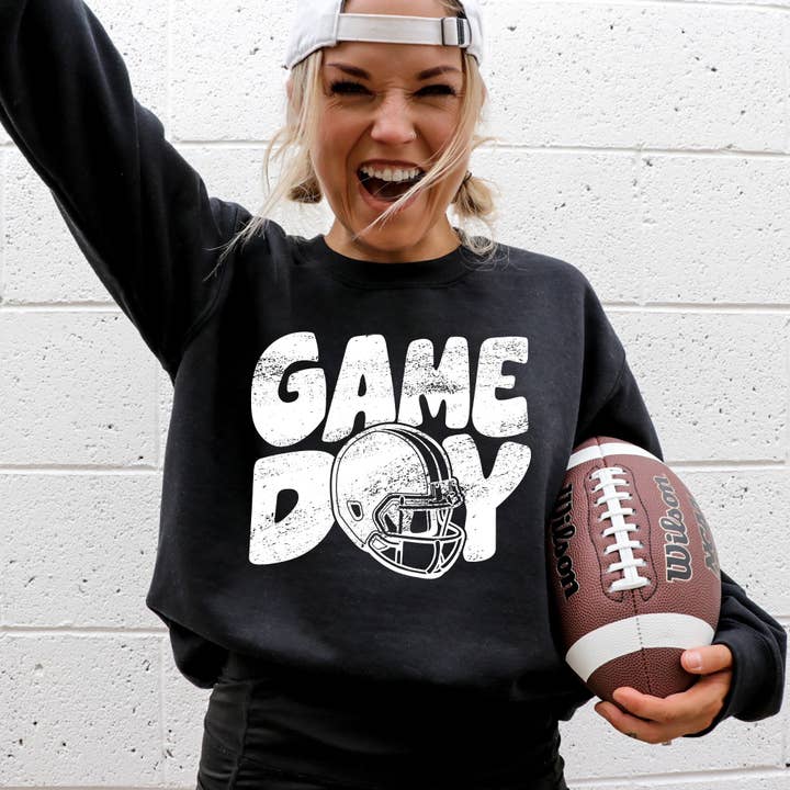 Camisola Game Day Football Sport Touchdown Tailgate Party por atacado de Refinery Number One LLC