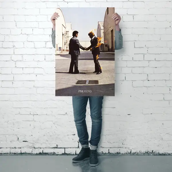 Close Up GmbH - Wholesale Poster - Pink Floyd Poster LP Cover Wish You Were Here 91.5 x 61 cm3