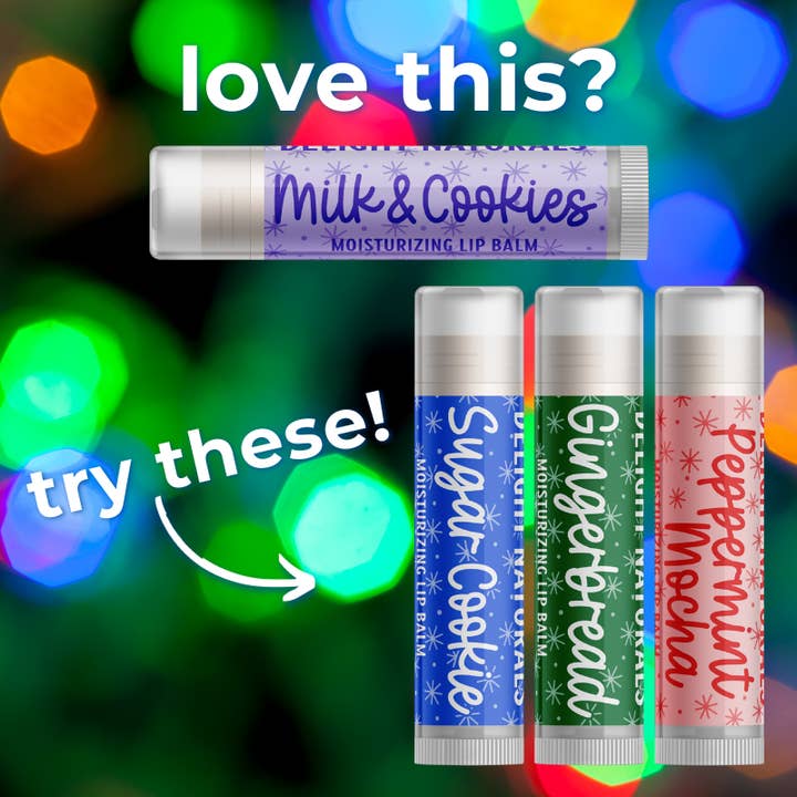 Delight Naturals - Wholesale Lip Balm - Milk & Cookies Lip Balm4