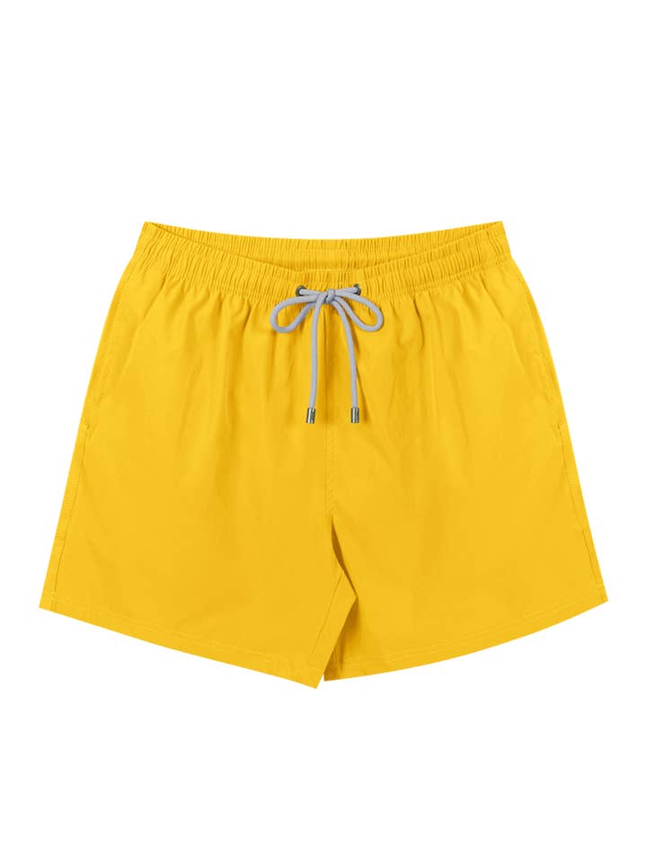 Herreshorts strand-Gul for engroshandel hos Chlamys Varia by MrMiss Studio