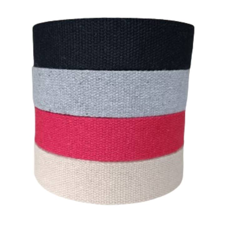 1.5'' Webbing Strap Natural, Red, Gray, Black –200 Yards Set for wholesale by Dream Trimming Goods LLC