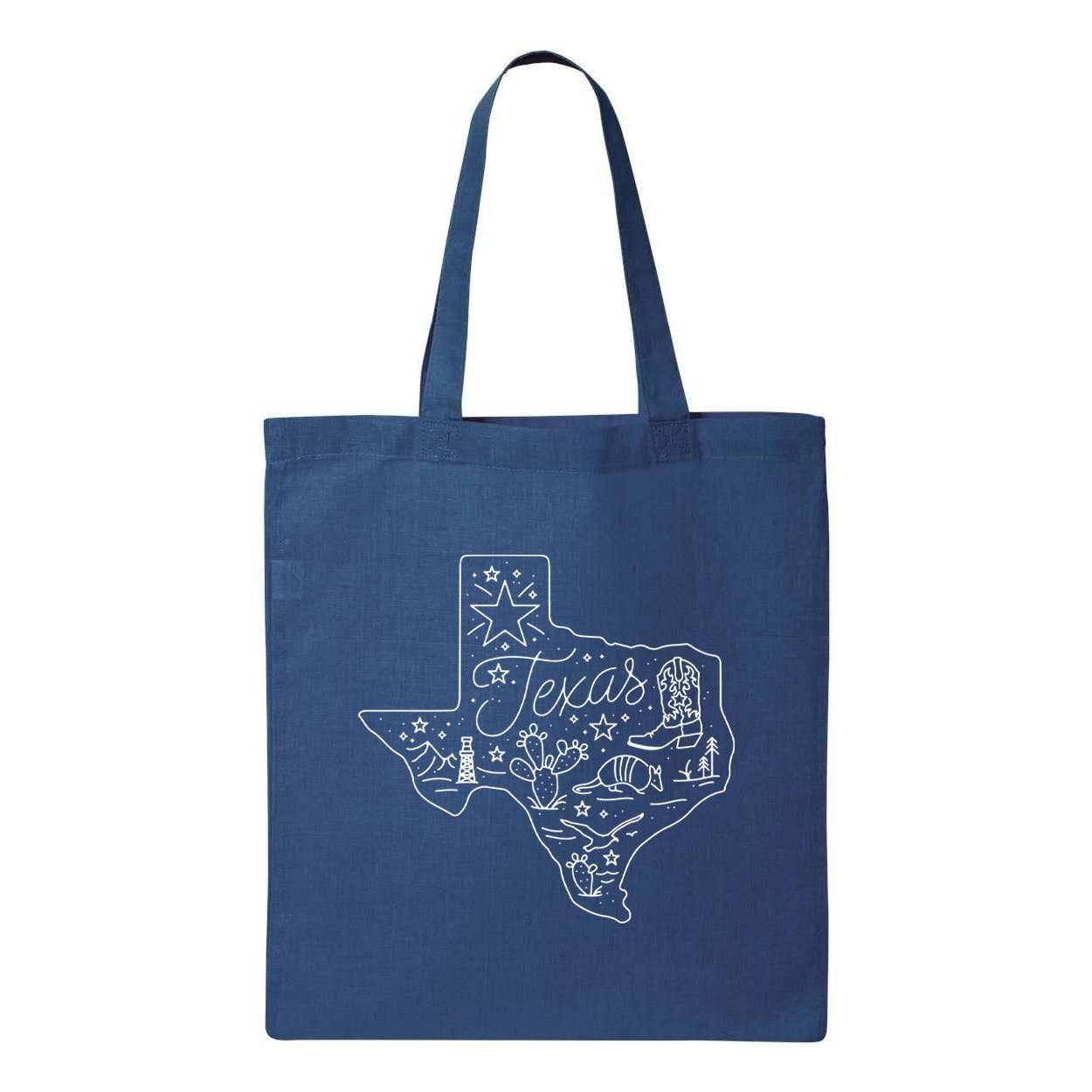 Made in Texas Co. - Wholesale Tote Bag - Unisex - Around Texas Tote1