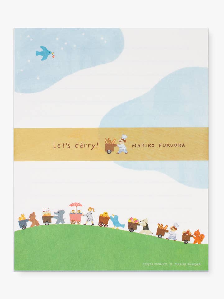 Ensemble d'écriture - Emportons-le pour la vente par Her Winter Flowers