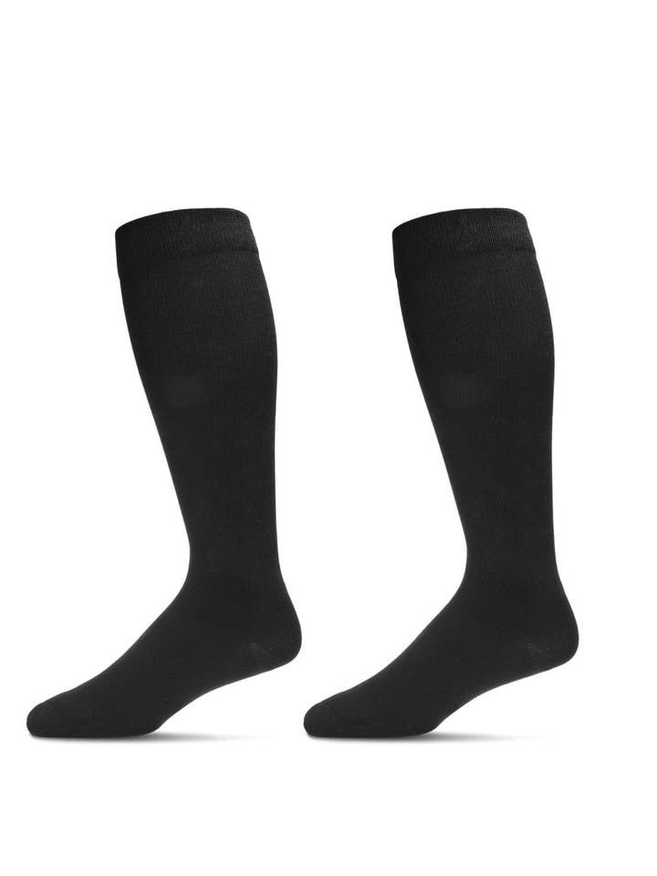 2 pares de calcetines de compresión MeMoi de algodón con suela acolchada para venta al por mayor de Infinity Classics International Inc.
