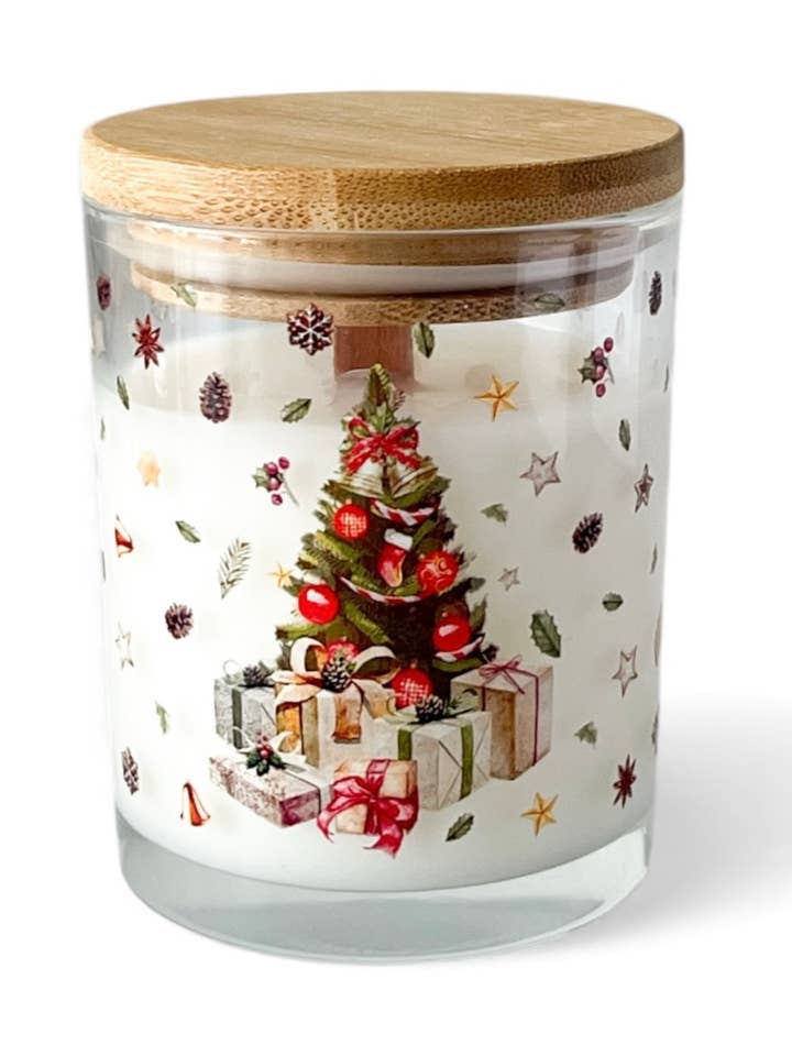 Jule Stjerne Lys – Ferieudgave – 7 oz for engroshandel hos DS Luxury Candles