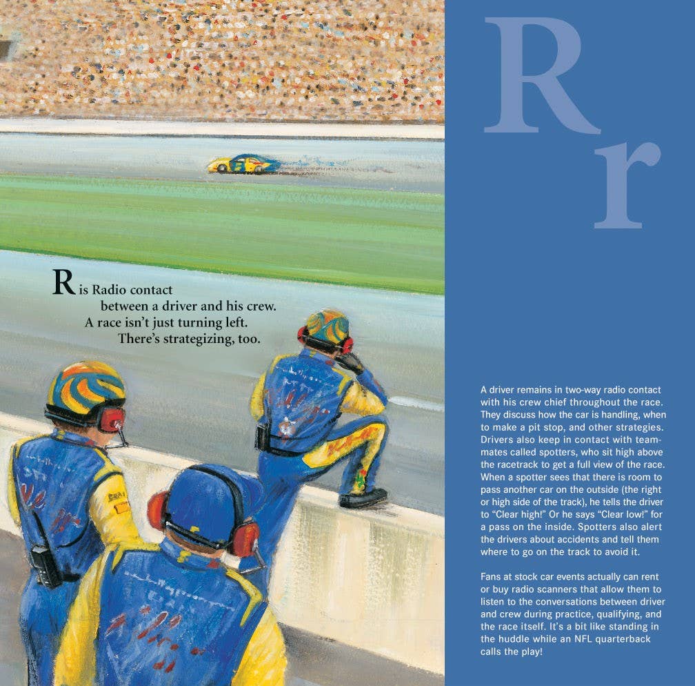 Sleeping Bear Press - Wholesale Preschool Book (3-5) - R is for Race: A Stock Car Picture Book4