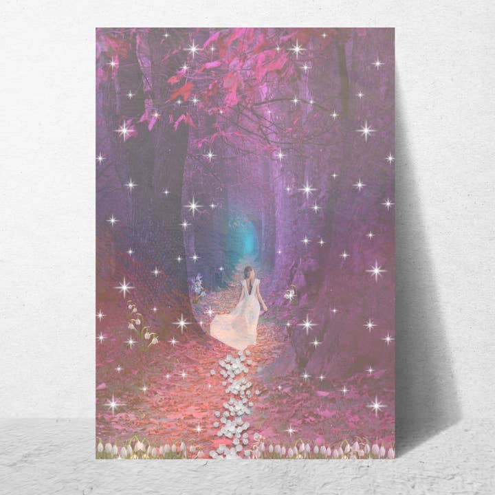 (BL56) FOREST BATHING ( Interactive Meditation Card ) for wholesale by Jellow Cards & Gifts