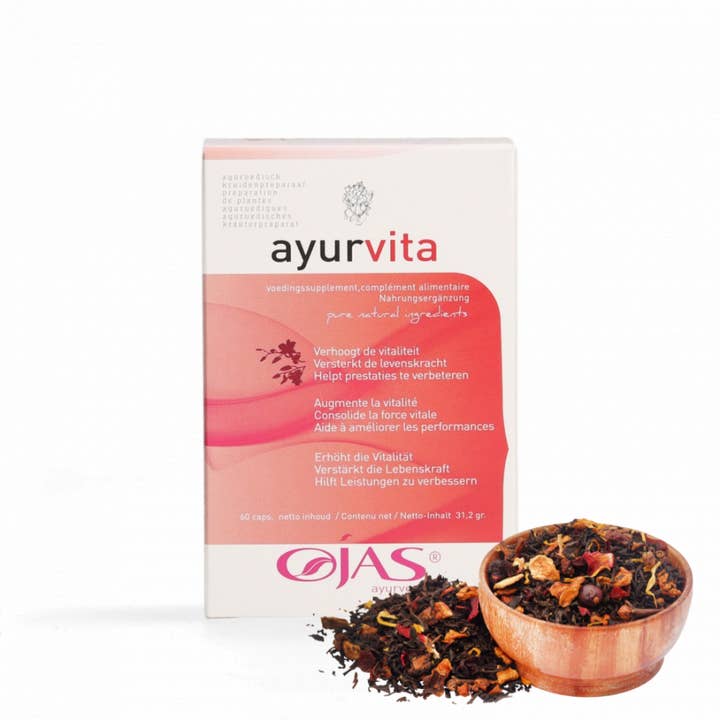 AyurVita Ojas – Vitality & Energy for wholesale by De Vitamineshop bv