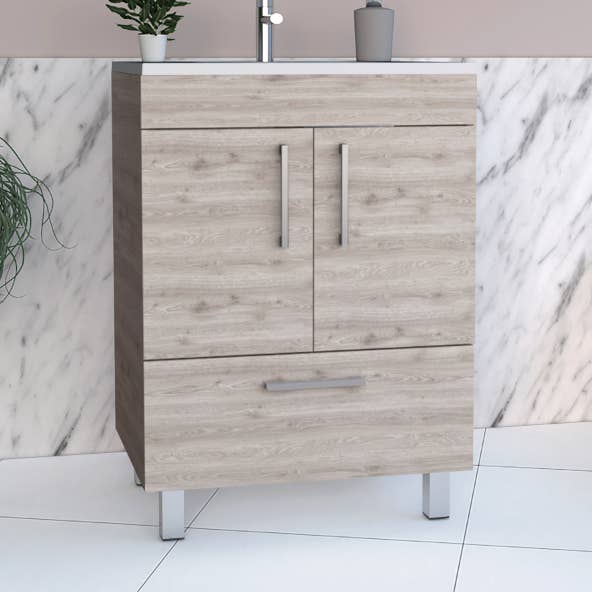 Velloc 24" Bathroom Vanity Black for wholesale by TUHOME FURNITURE