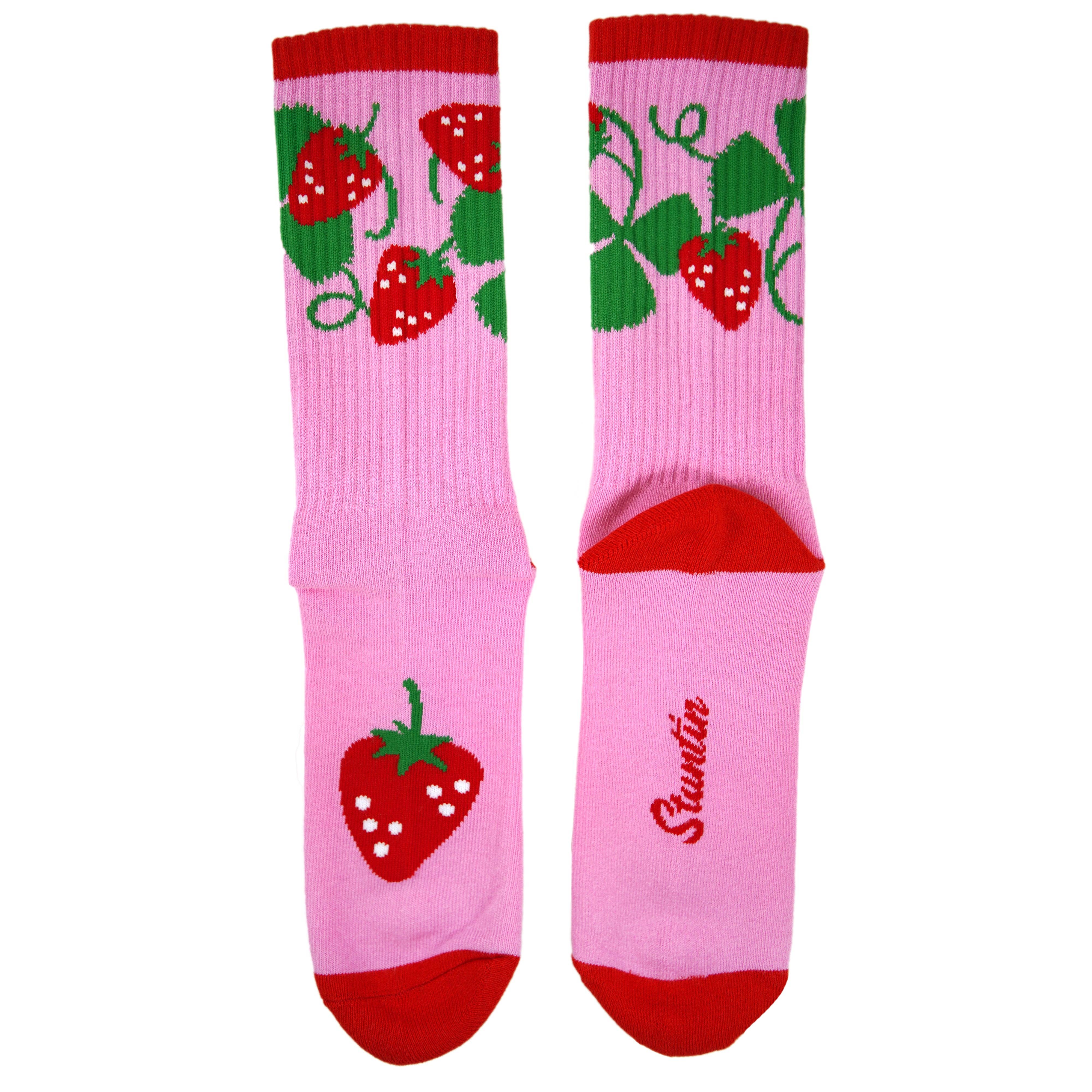 Stuntin Goods - Wholesale Socks - Unisex - Strawberry Socks8