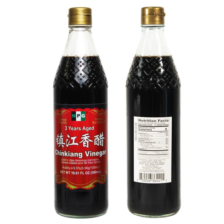 Natural Plus Green - Wholesale Vinegar - NPG Premium Chinkiang Vinegar Chinese Black Vinegar 580 ml1