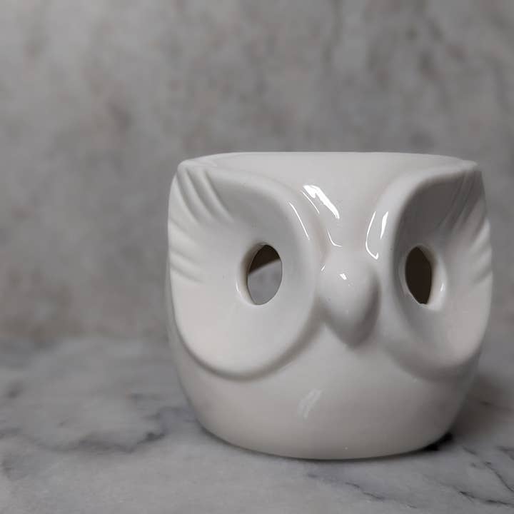 George Jack Candle Co - Wholesale Wax Warmer - Ceramic Owl Wax Warmer1