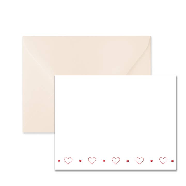 Set de notes en forme de cœur pour la vente par Leslie Store