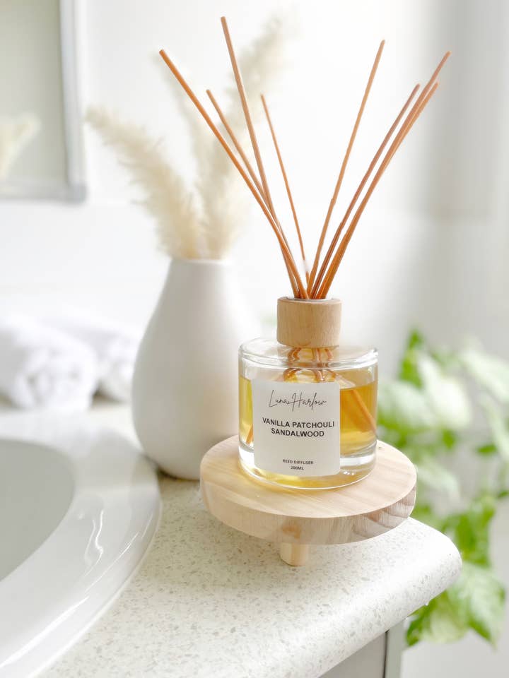 Natutal Reed Diffuser for wholesale by Luna Harlow