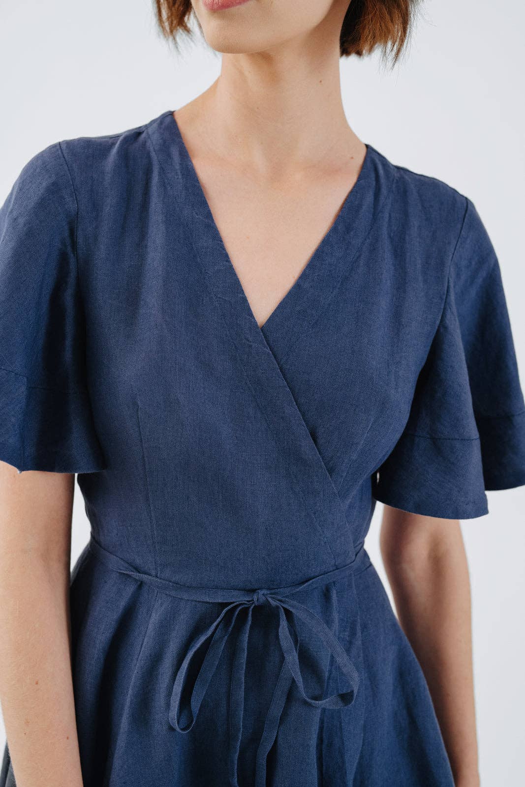 Son de Flor - Wholesale Jurk - Dames - Wikkeljurk met vlindermouwen12