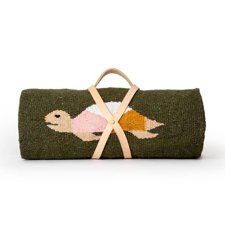 Tortuga Verde - Blanket Roll for wholesale by Caminito