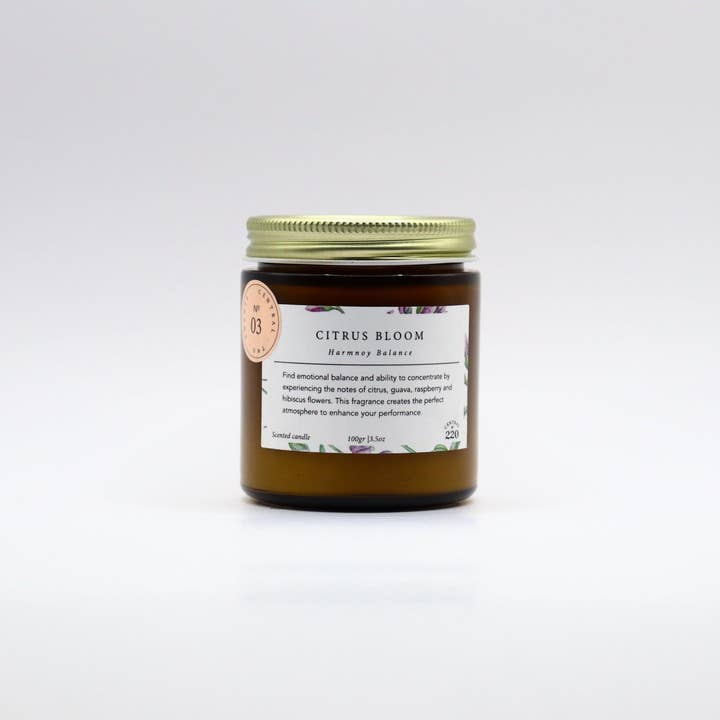 Central 220 - Wholesale Jar/Filled Candle - 03 | Balance | Citrus Bloom | Scented Candle2