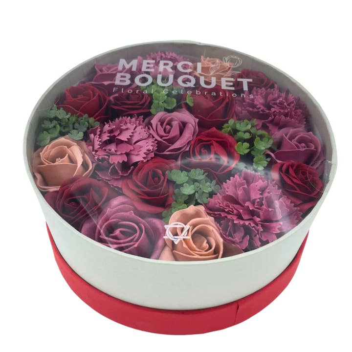 Ancient Wisdom - Wholesale Bath Bomb/Fizz - Round Box - Vintage Roses