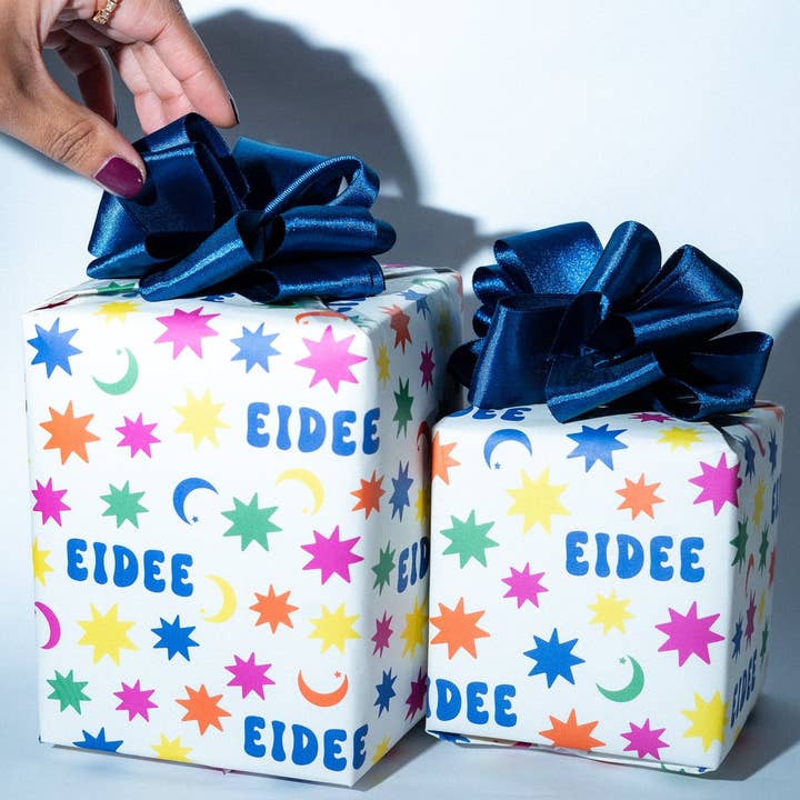 Eidee Wrapping Paper (3 Rolls) for wholesale by The Ramadan Edit