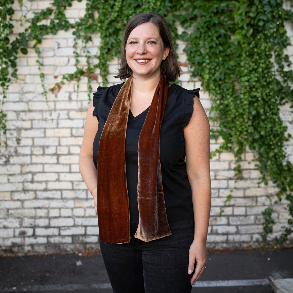 Dana Herbert - Wholesale Scarf - Women's - Silk Velvet Oblong Scarf12