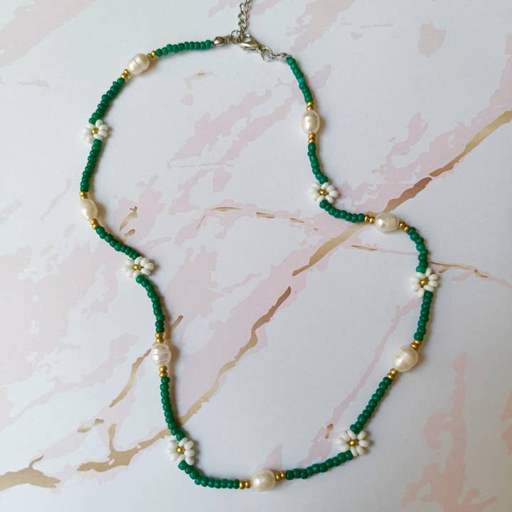 Beaded Necklaces | Freshwater Pearls | Adil Model for wholesale by Kolorya