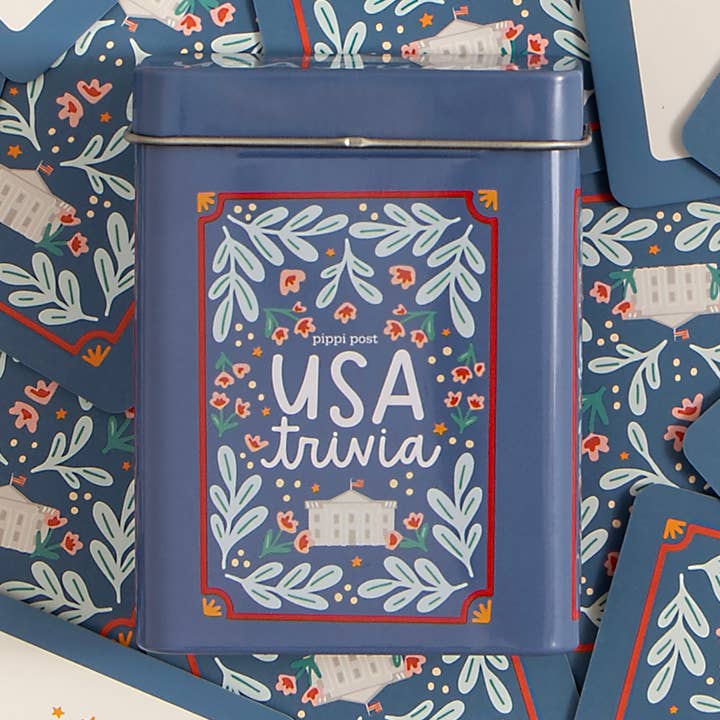 Pippi Post – Großhandel Spielkarten – USA-Trivia-Kartenspiel0