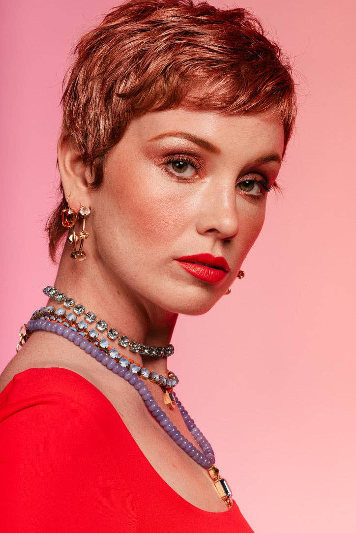 TOVA – wholesale Stud/post earrings – Adele Earrings in Candy Crush8