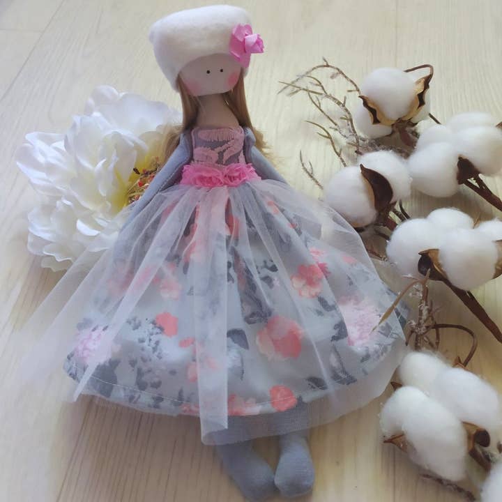 ChernikovaNataliya - Wholesale Doll - Kids - Handmade Doll, Tilda Dolls, Decorative Doll, Shabby Chic Nursery, Little Girl Toys, Shabby Cloth Dolls,Ballerina Doll.Fabric Doll.4