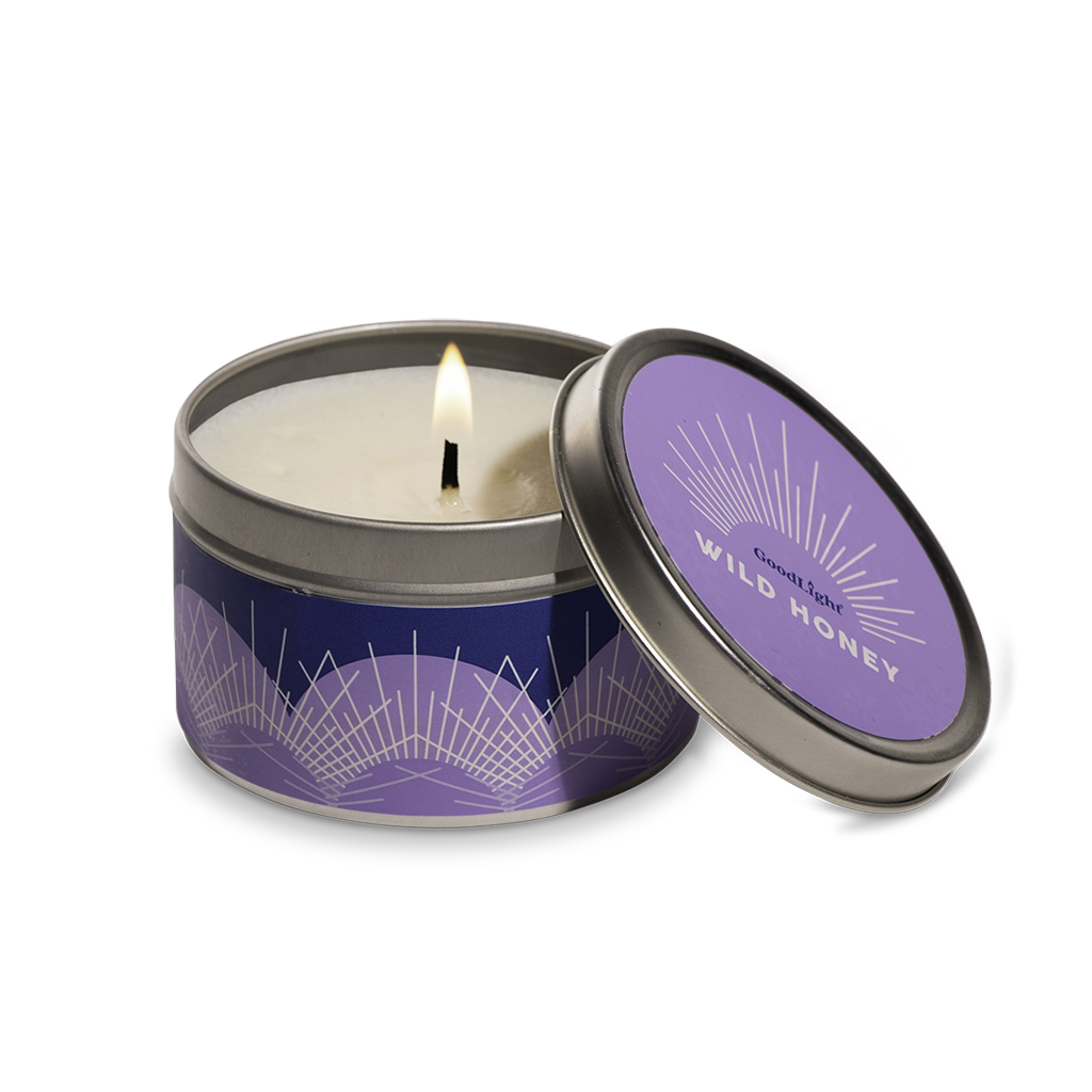 GoodLight Natural Candles - Wholesale Travel Candles - Everyday Tins | 2 oz. Scented Candle1