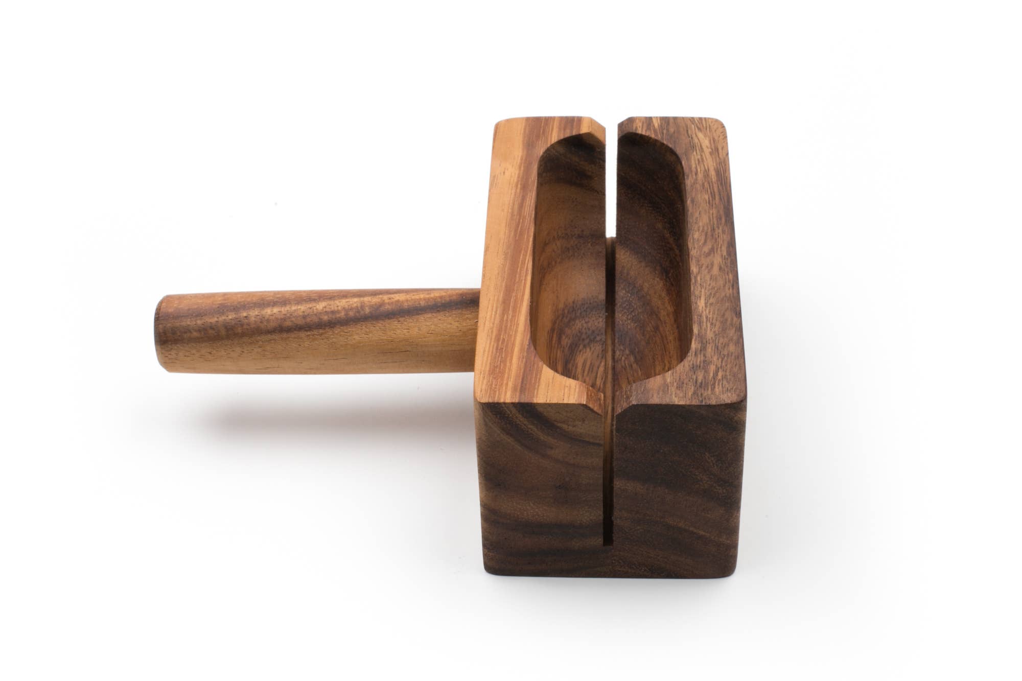 Fox Run Brands - Wholesale Kitchen Tool/Gadget - Ironwood Bagel Miter, Acacia Wood, 7" x 5.5" x 2.5"5