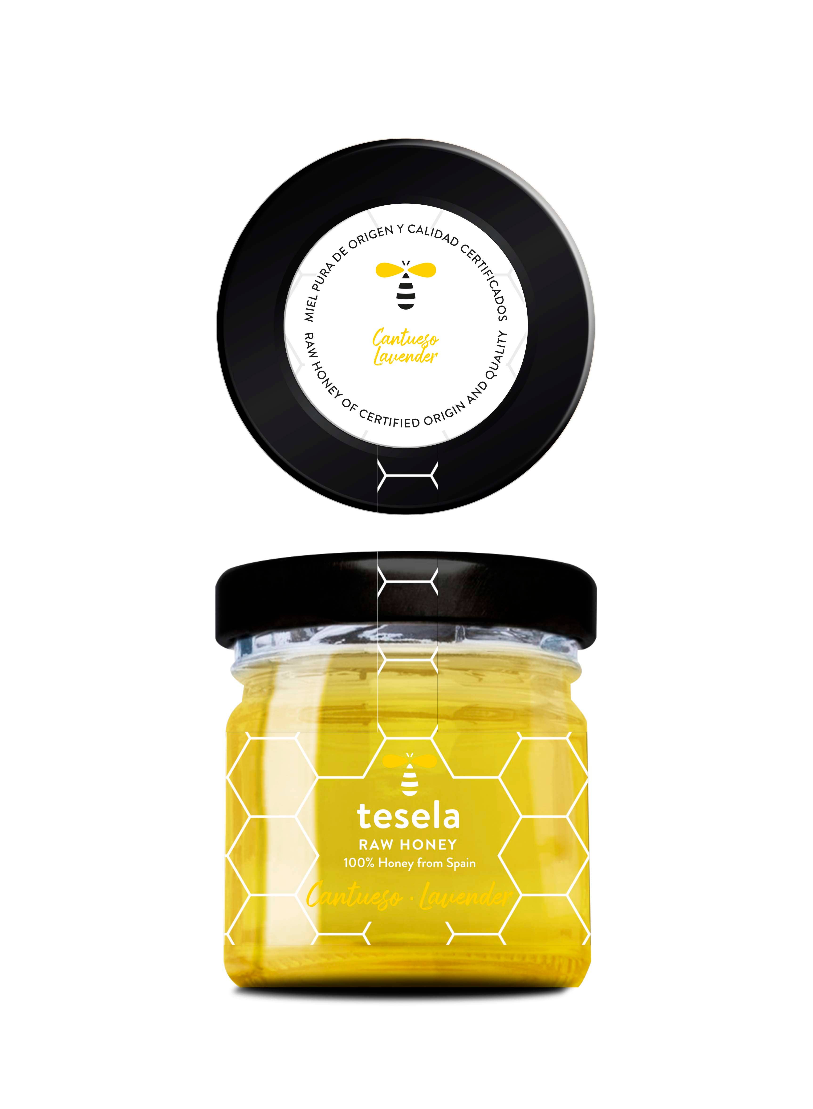 TESELA NATURA, S.L. - Vendita all'ingrosso Miele - Confezione regalo TESELA con miele crudo e polline d'api 1