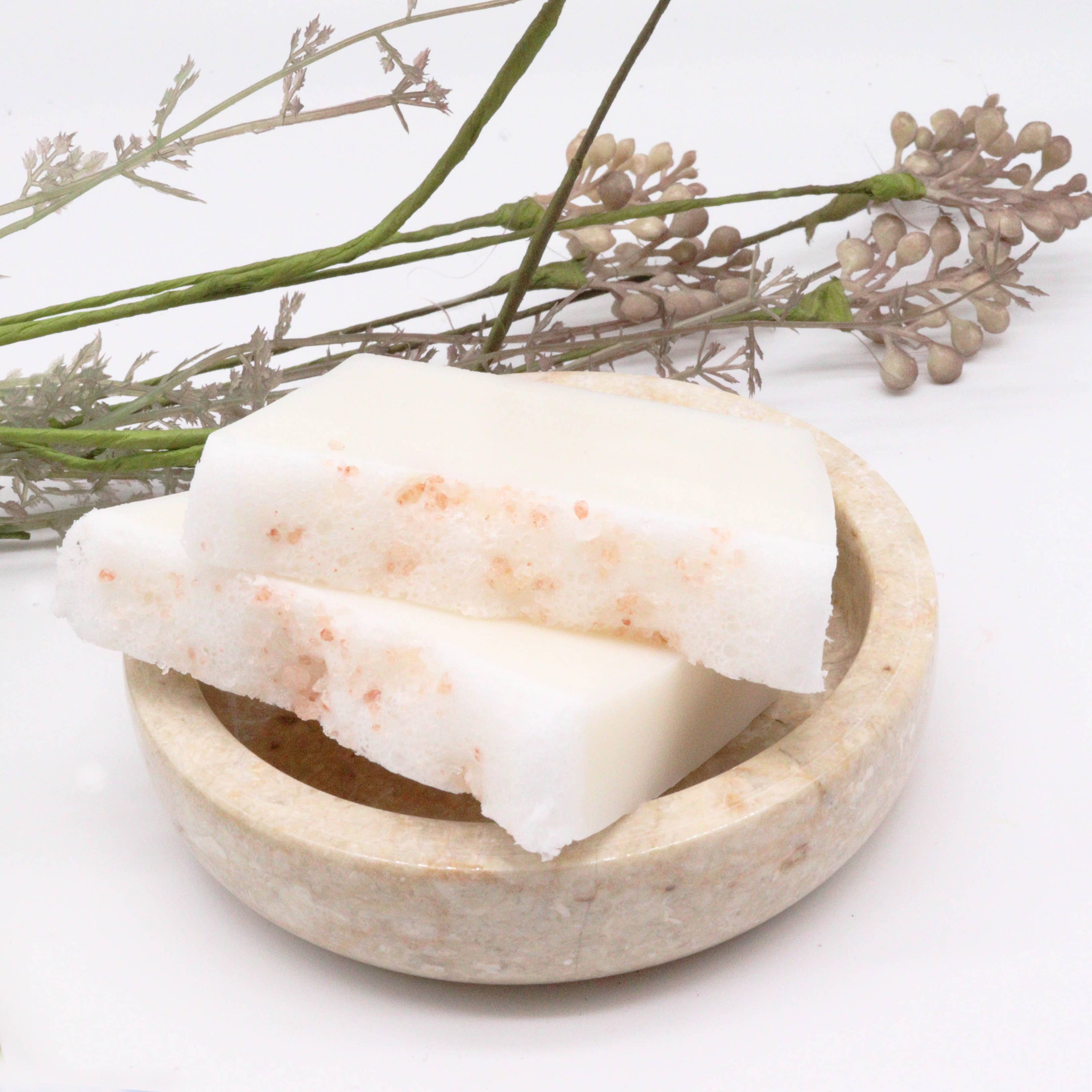 AW Aromatics Limited – wholesale Bar Soap –  White Label Himalayan Cava Sliced Soap Loaf1