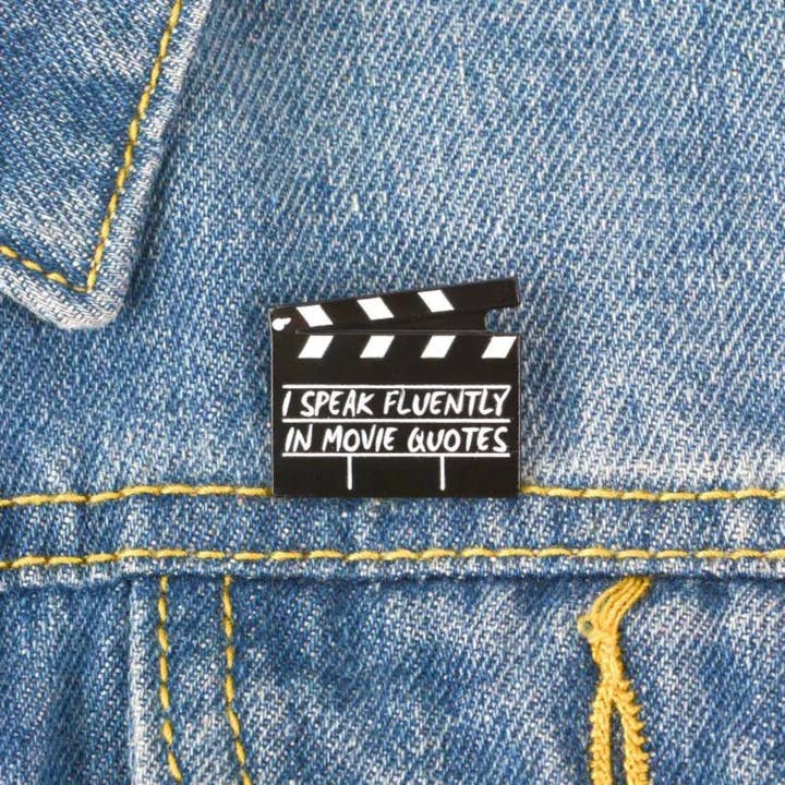 Magnifique Hearts - Wholesale Lapel Pin/Button - Movie Quote Lapel Pin: Perfect for Film Buffs & Collectors