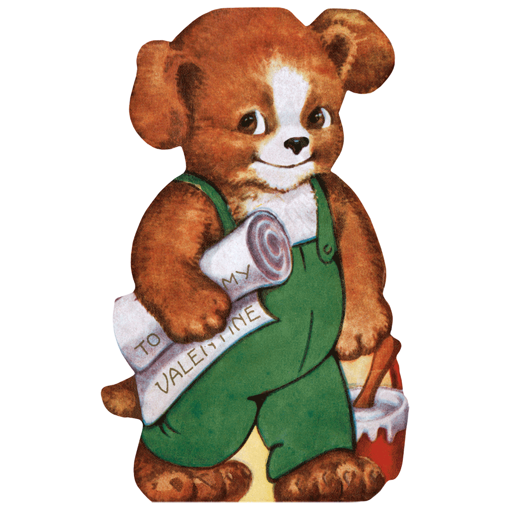 Laughing Elephant - Wholesale Valentine's Day Card - Retro Valentines - Valentines Packet1