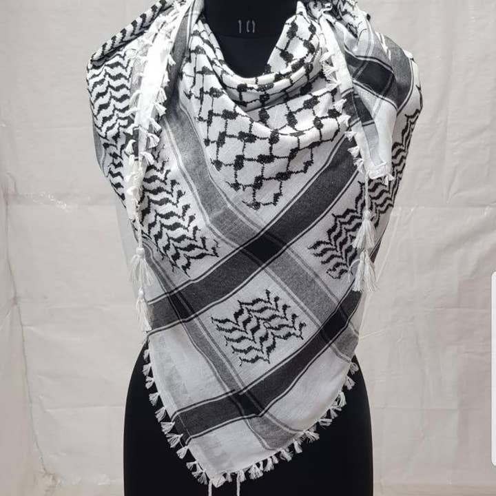 marche indien - Wholesale Scarf - Unisex - palistine keffiyeh scarf , unisex cotton scarf , arab style 2