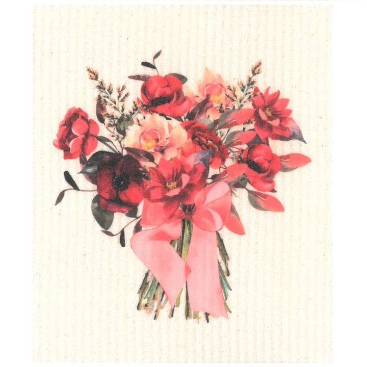 Geschirrtuch Rosa Bouquet für den Großhandel von More Joy Home