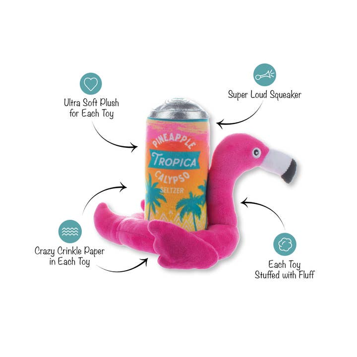 Petshop by Fringe Studio - Wholesale Pet Toy Set - Dog - POOL DAYS, SUN RAYS 2 PIECE DOG TOY SET1