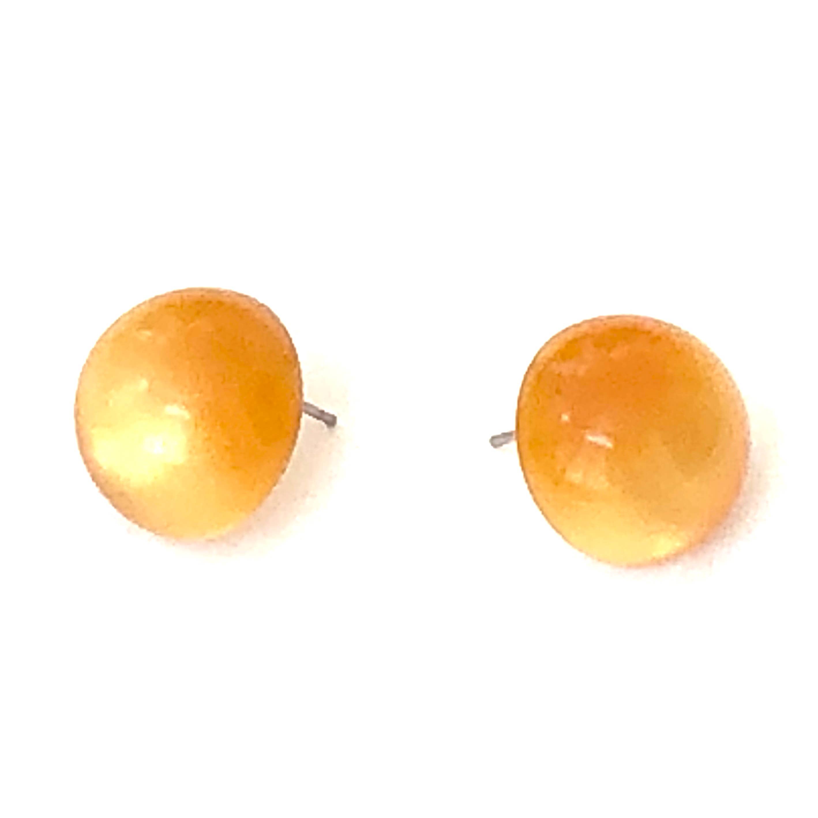 Leetie Lovendale - Vente Clous d'oreille - Boucles d'oreilles boutons rétro Moonglow Orange4