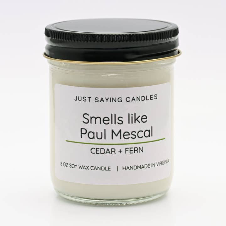 Smells like Paul Mescal for wholesale by Just Saying Candles