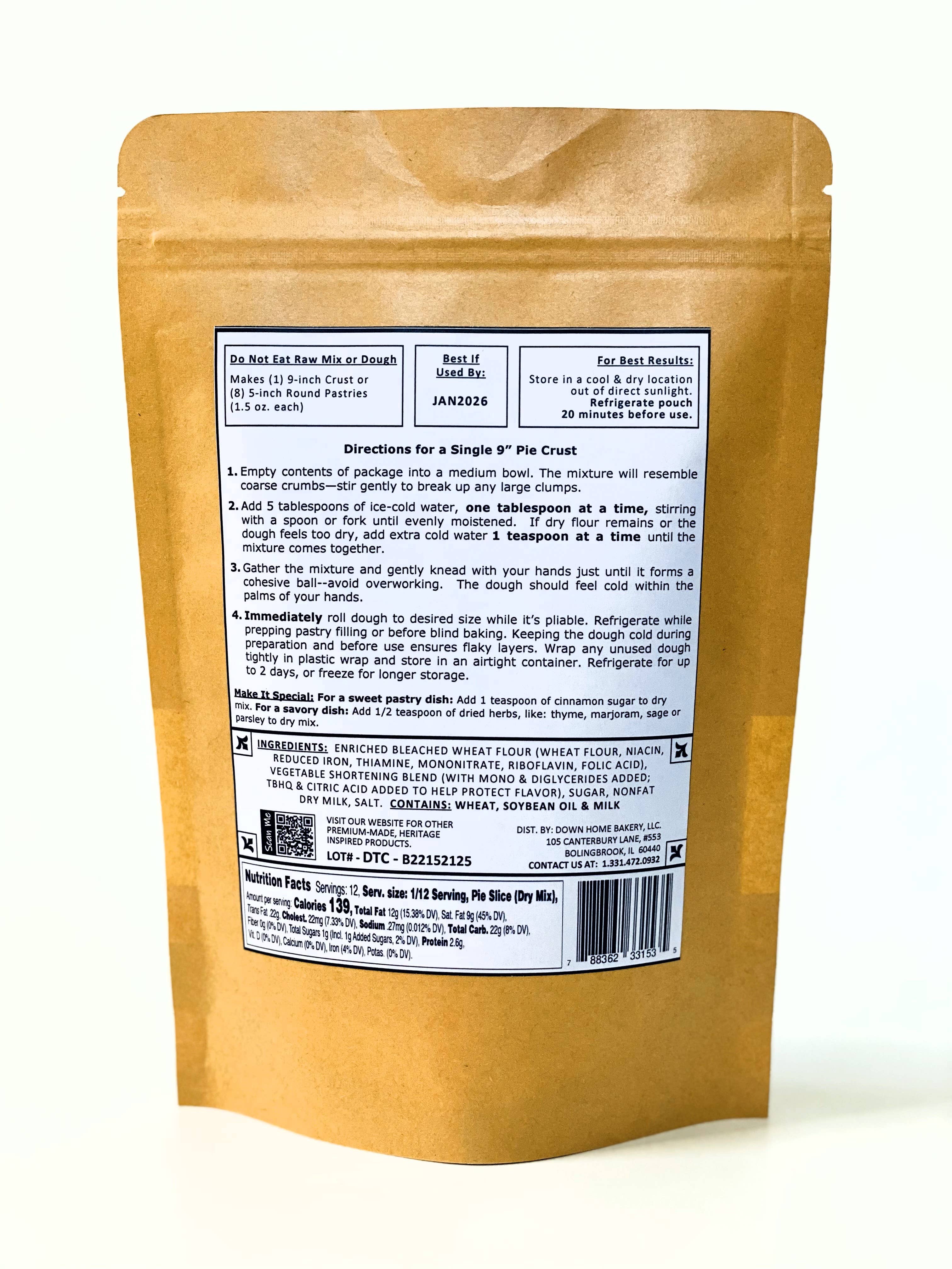 Foster's Heritage-Inspired Sweets & Mixes - Wholesale Biscuit Mix - Pie Crust Mix4