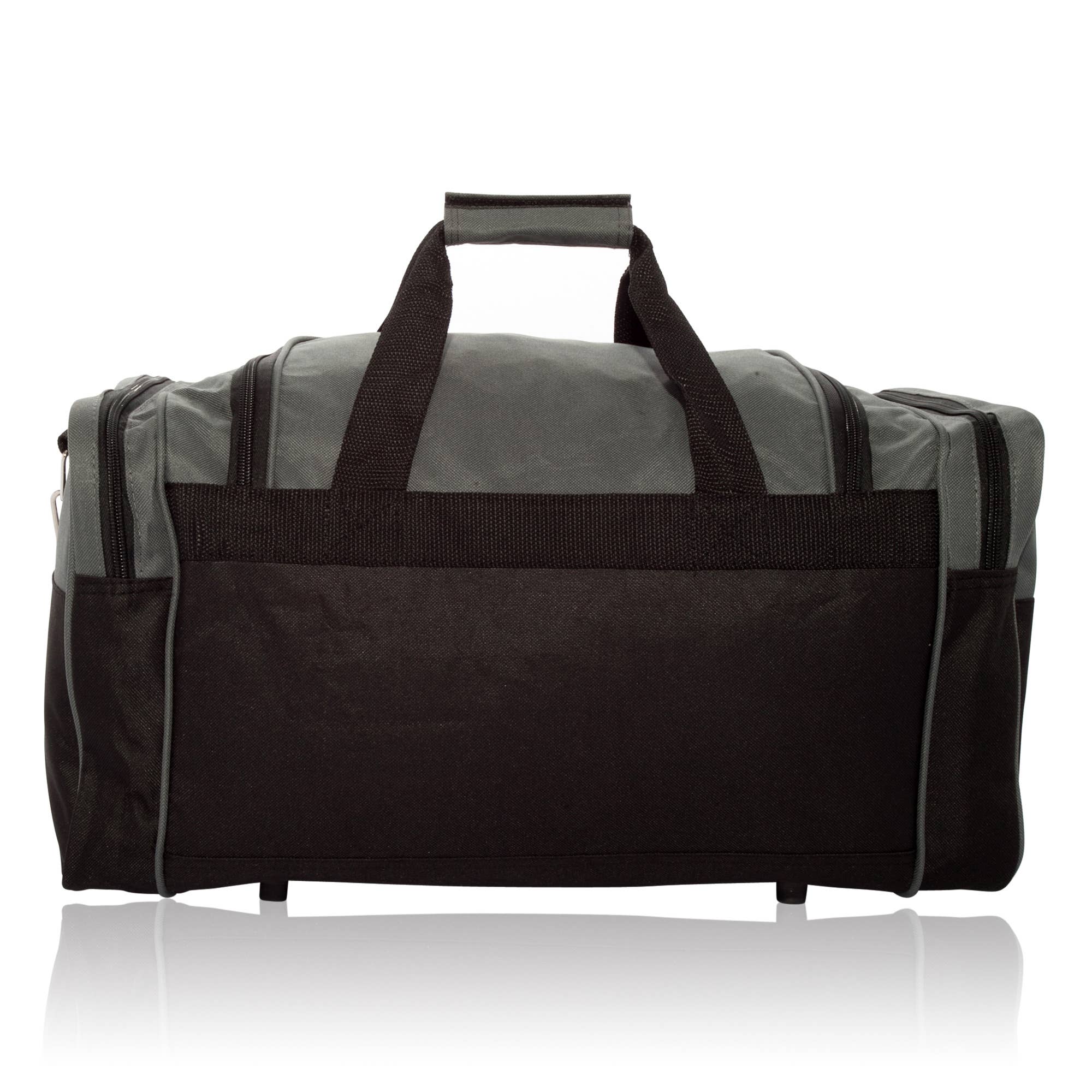 Dalix - Wholesale Weekender Bag - Unisex - DALIX 21" Blank Sports Duffle Bag Gym Bag Travel Duffel15