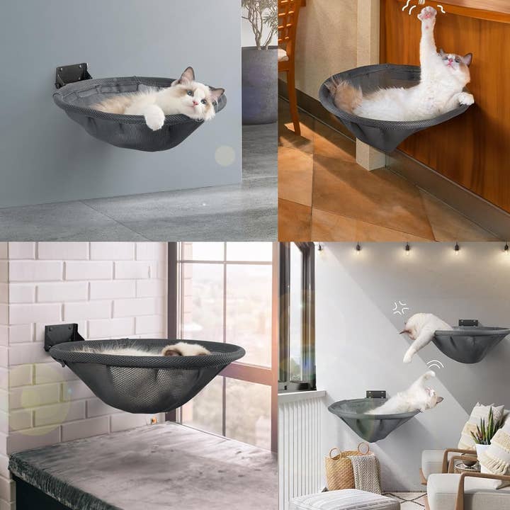 VIGOR - Wholesale Pet Bed - Cat/Dog - Foldable & Stable Cat Beds- Breathable Cat Wall Shelves0