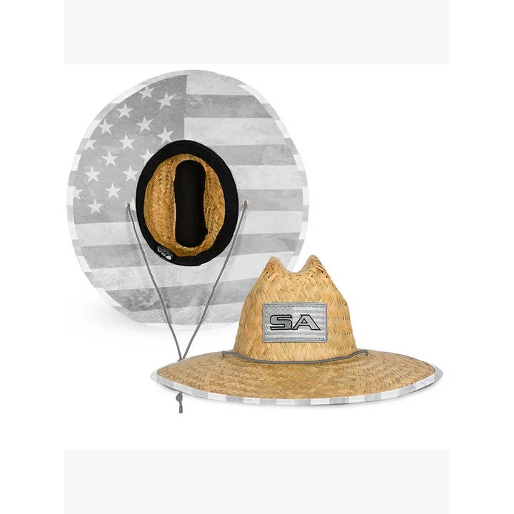 Soul of Adventure - Vendita all'ingrosso Cappello di paglia - Unisex - Cappello di Paglia Classico / Cappello da Bagnino – Ampia Tesa UPF 50+6