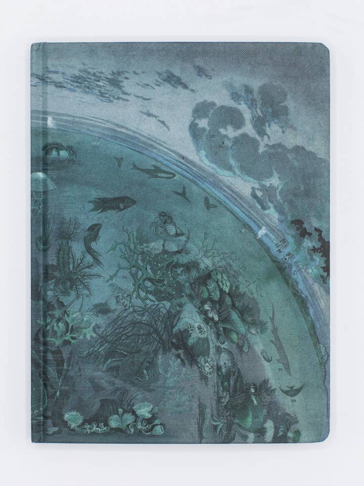 Ocean Planet Hardcover - Dot Grid Page Notebook (Case of 6) for wholesale by Cognitive Surplus